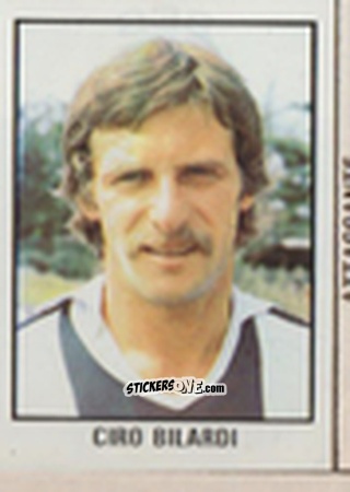 Figurina Ciro Bilardi - Calcio Flash 1981 n. 238 - Edizioni Flash
