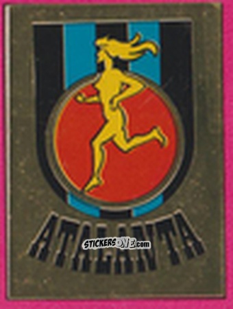 Sticker Scudetto Atalanta - Calcio Flash 1981 n. SC19 - Edizioni Flash