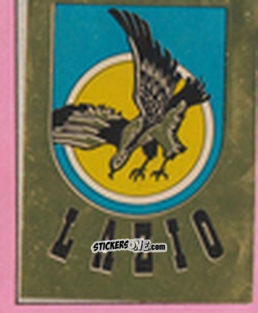 Sticker Scudetto Lazio - Calcio Flash 1981 n. SC26 - Edizioni Flash
