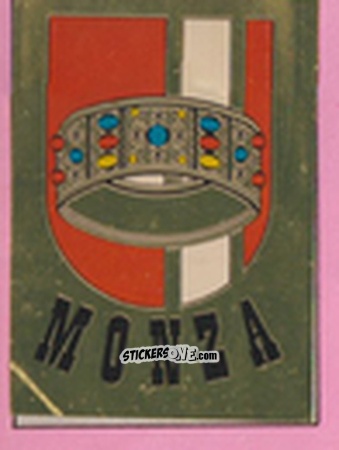 Sticker Scudetto Monza - Calcio Flash 1981 n. SC29 - Edizioni Flash