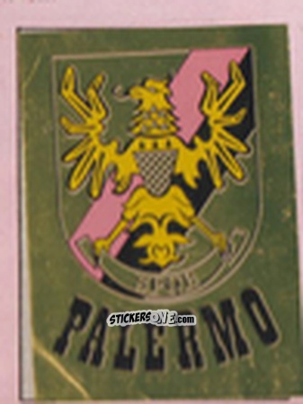 Figurina Scudetto Palermo - Calcio Flash 1981 n. SC30 - Edizioni Flash