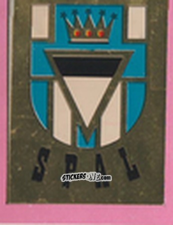 Figurina Scudetto SPAL - Calcio Flash 1981 n. SC35 - Edizioni Flash