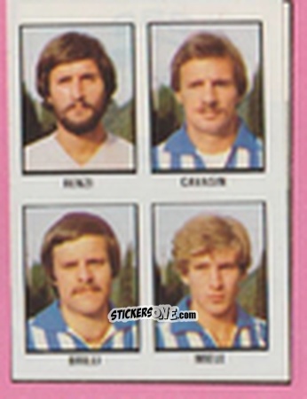 Figurina Roberto Renzi / Alberto Cavasin / Mirco Brilli / Renato Miele - Calcio Flash 1981 n. 289 - Edizioni Flash