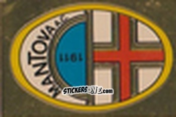 Sticker Scudetto Mantova - Calcio Flash 1981 n. SC48 - Edizioni Flash