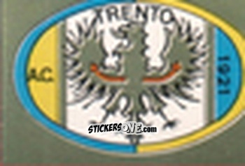 Sticker Scudetto Trento - Calcio Flash 1981 n. SC58 - Edizioni Flash