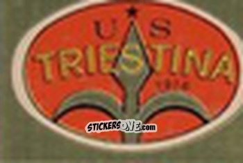 Sticker Scudetto Triestina - Calcio Flash 1981 n. SC60 - Edizioni Flash
