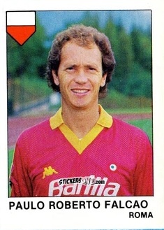 Cromo Paulo Roberto Falcao - Calcio Flash 1985 n. 223 - Edizioni Flash