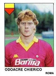 Cromo Odoacre Chierico - Calcio Flash 1985 n. 227 - Edizioni Flash