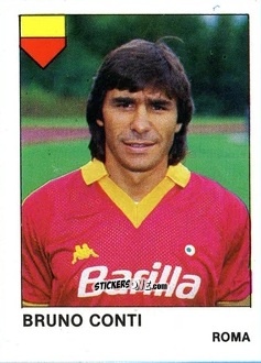 Cromo Bruno Conti - Calcio Flash 1985 n. 228 - Edizioni Flash