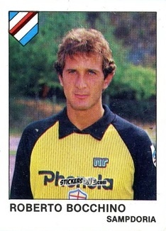 Cromo Roberto Bocchino - Calcio Flash 1985 n. 236 - Edizioni Flash