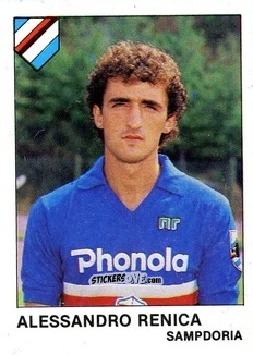 Sticker Alessandro Renica - Calcio Flash 1985 n. 239 - Edizioni Flash