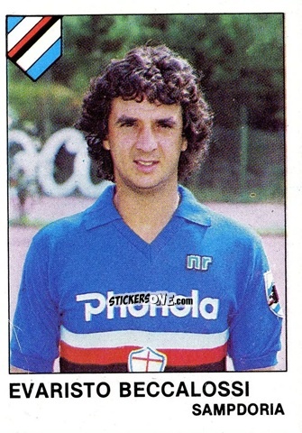 Sticker Evaristo Beccalossi