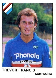 Figurina Trevor Francis - Calcio Flash 1985 n. 248 - Edizioni Flash