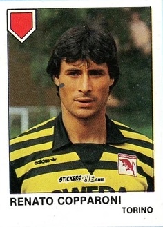Cromo Renato Copparoni - Calcio Flash 1985 n. 255 - Edizioni Flash