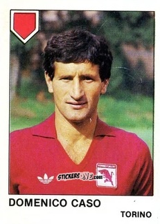 Cromo Domenico Caso - Calcio Flash 1985 n. 262 - Edizioni Flash