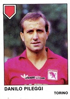 Figurina Danilo Pileggi - Calcio Flash 1985 n. 265 - Edizioni Flash