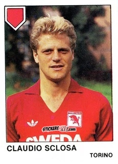 Figurina Claudio Sclosa - Calcio Flash 1985 n. 266 - Edizioni Flash