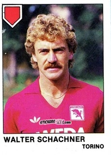 Sticker Walter Schachner - Calcio Flash 1985 n. 269 - Edizioni Flash