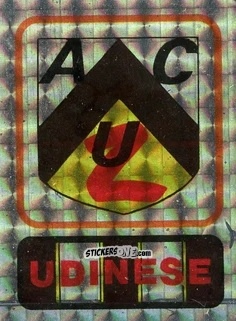 Figurina Scudetto Udinese - Calcio Flash 1985 n. SC17 - Edizioni Flash