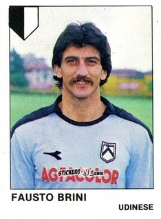 Sticker Fabio Brini - Calcio Flash 1985 n. 273 - Edizioni Flash