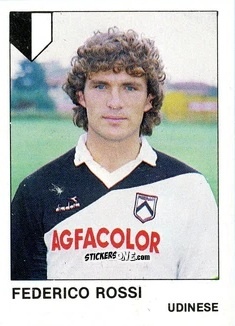 Cromo Federico Rossi - Calcio Flash 1985 n. 279 - Edizioni Flash