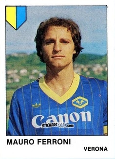 Figurina Mauro Ferroni - Calcio Flash 1985 n. 294 - Edizioni Flash