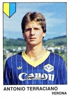 Cromo Antonio Terraciano - Calcio Flash 1985 n. 303 - Edizioni Flash