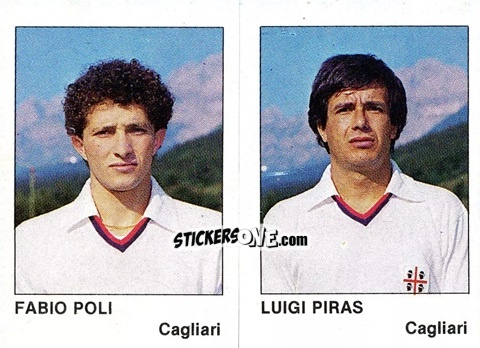 Sticker Fabio Poli / Luigi Piras