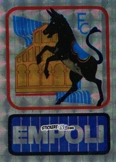 Cromo Scudetto Empoli - Calcio Flash 1985 n. SC26 - Edizioni Flash
