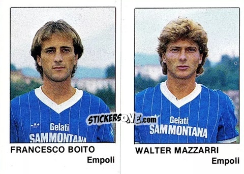 Sticker Walter Mazzarri / Francesco Boito