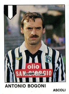 Cromo Antonio Bogoni - Calcio Flash 1985 n. 9 - Edizioni Flash