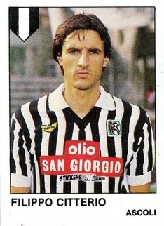 Cromo Filippo Citterio - Calcio Flash 1985 n. 10 - Edizioni Flash
