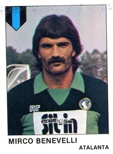 Cromo Mirco Benevelli - Calcio Flash 1985 n. 26 - Edizioni Flash