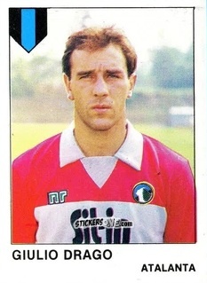 Figurina Giulio Drago - Calcio Flash 1985 n. 27 - Edizioni Flash