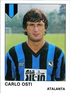 Cromo Carlo Osti - Calcio Flash 1985 n. 28 - Edizioni Flash