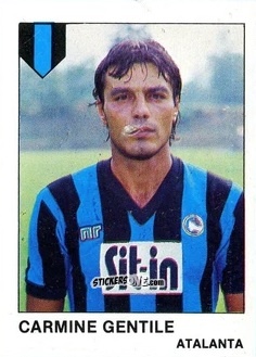 Cromo Carmine Gentile - Calcio Flash 1985 n. 30 - Edizioni Flash