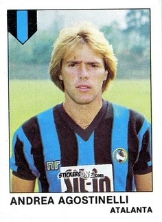 Figurina Andrea Agostinelli - Calcio Flash 1985 n. 34 - Edizioni Flash