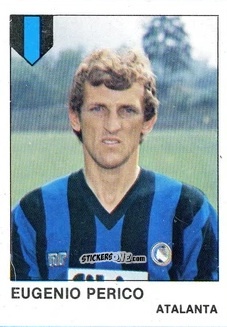 Sticker Eugenio Perico - Calcio Flash 1985 n. 36 - Edizioni Flash