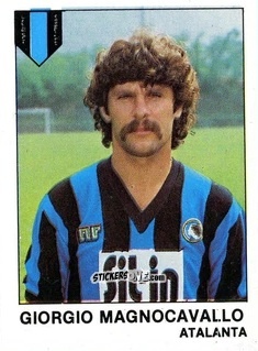 Figurina Giorgio Magnocavallo - Calcio Flash 1985 n. 39 - Edizioni Flash
