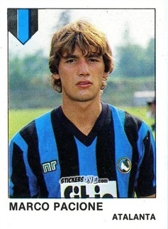 Cromo Marco Pacione - Calcio Flash 1985 n. 41 - Edizioni Flash