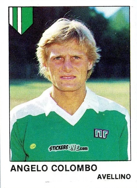 Figurina Angelo Colombo - Calcio Flash 1985 n. 58 - Edizioni Flash