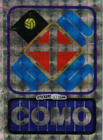 Sticker Scudetto Como - Calcio Flash 1985 n. SC6 - Edizioni Flash