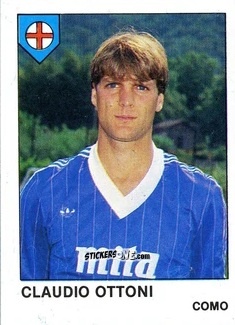 Figurina Claudio Ottoni - Calcio Flash 1985 n. 67 - Edizioni Flash