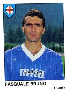 Figurina Pasquale Bruno - Calcio Flash 1985 n. 76 - Edizioni Flash