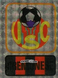 Cromo Scudetto Cremonese - Calcio Flash 1985 n. SC7 - Edizioni Flash