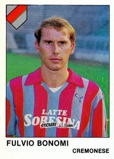 Sticker Fulvio Bonomi - Calcio Flash 1985 n. 94 - Edizioni Flash