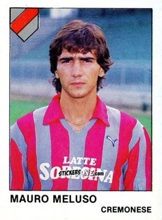 Sticker Mauro Meluso - Calcio Flash 1985 n. 97 - Edizioni Flash