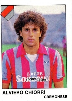 Figurina Alviero Chiorri - Calcio Flash 1985 n. 99 - Edizioni Flash