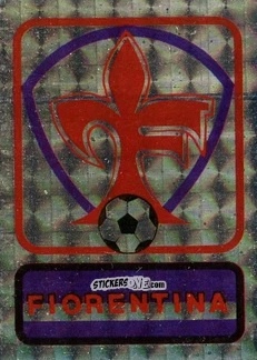 Cromo Scudetto Fiorentina - Calcio Flash 1985 n. SC8 - Edizioni Flash