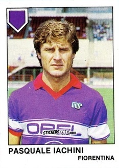Cromo Pasquale Iachini - Calcio Flash 1985 n. 111 - Edizioni Flash